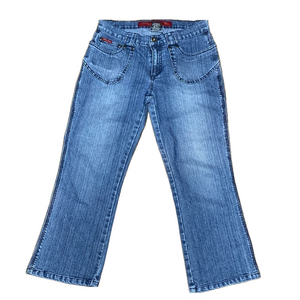 🌷 Foxy Jeans 🌷  Vintage Low Waist 90s Y2K Capri Jeans